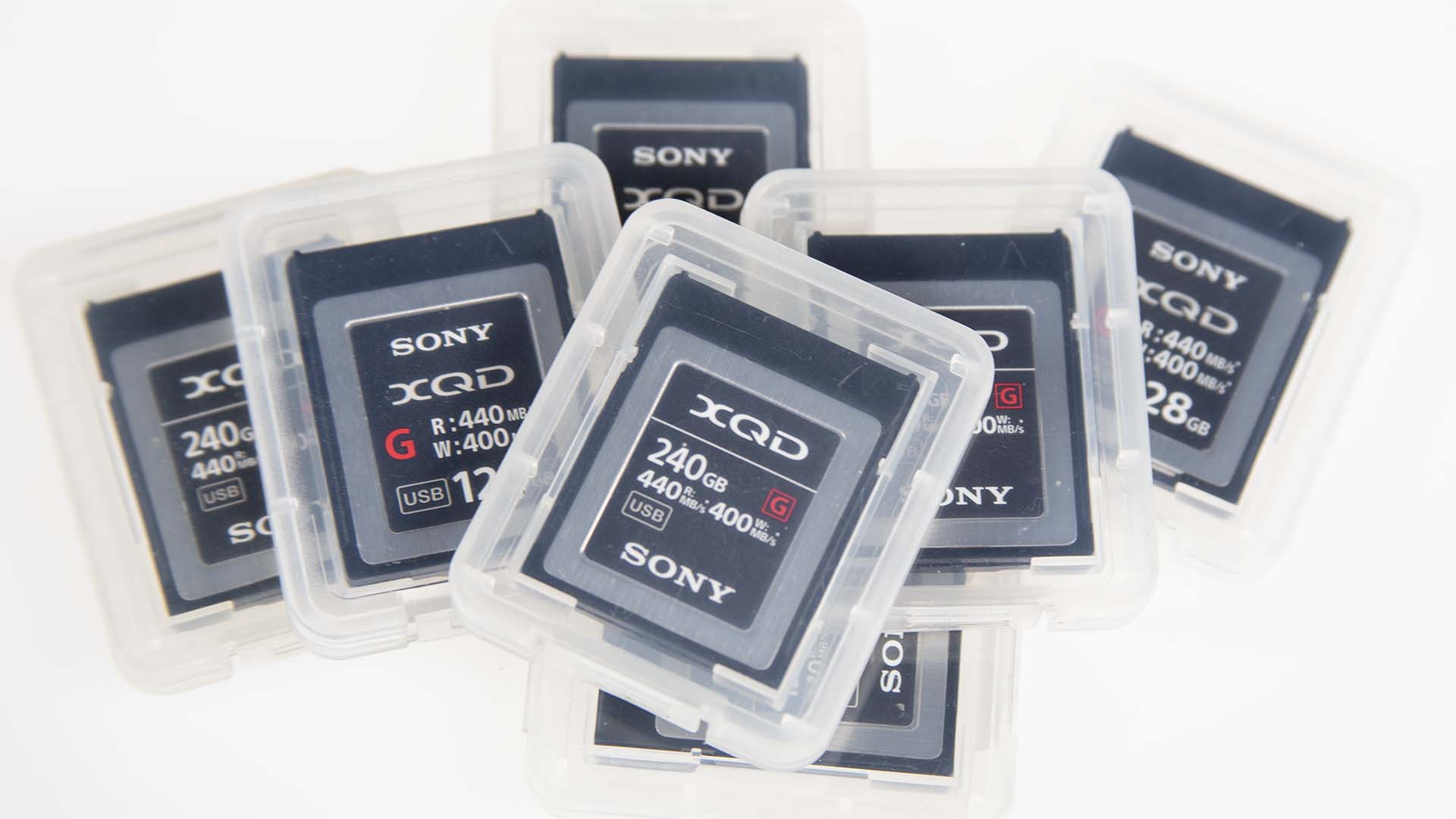 karty SONY XQD 120 GB